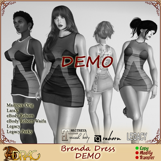 [Drac] DEMO Brenda Dress