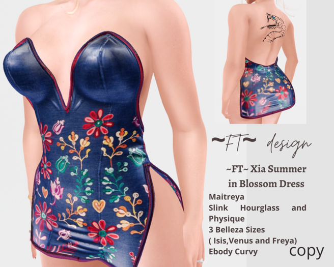 ~FT~ Xia Summer in blossom  Dress