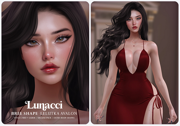 Bree Shape (Lelutka Avalon) [VIDEO TUTORIAL]