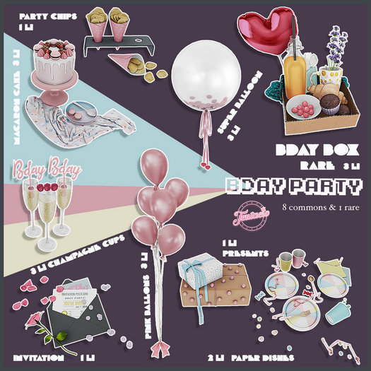 *Tentacio* Bday party box RARE