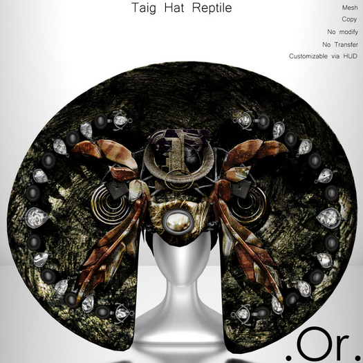 . Or . Taig Hat Reptile