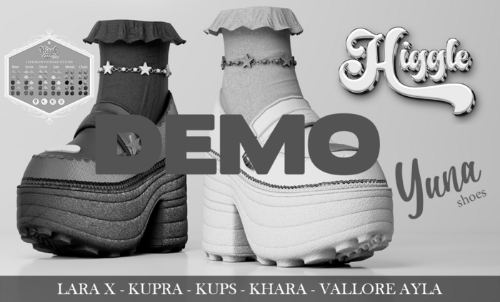 {HIGGLE} Shoes Yuna - DEMO
