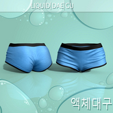 Black Blue Lucia Shorts LaraX