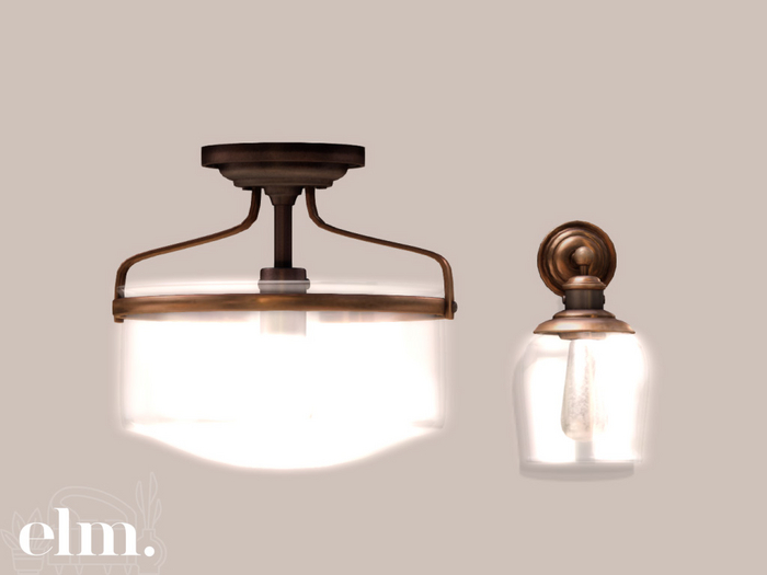 Elm. Sienna Decor ~ Lights