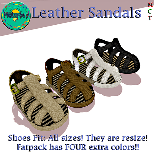Malarkey Leather Sandals - DEMO (Rezz Me)