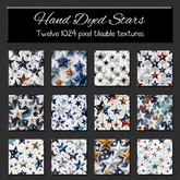 *Wallflowers* Hand Dyed Stars