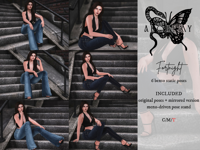 [ALCHEMY POSES] Fortnight | 6 Bento Poses