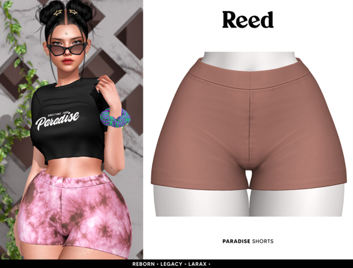 REED - PARADISE SHORTS // PEANUT