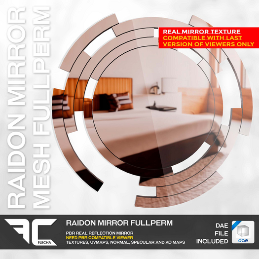 FLECHA Raidon Mirror PBR Fullperm