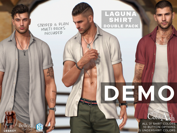 {COLD-ASH} DEMO LAGUNA Shirt
