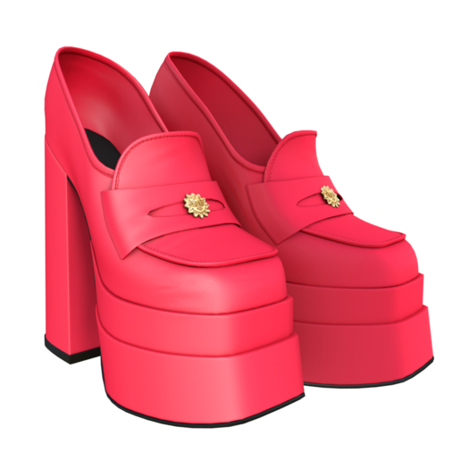 [DDL] Thrill  (Red) (Platform Heels)