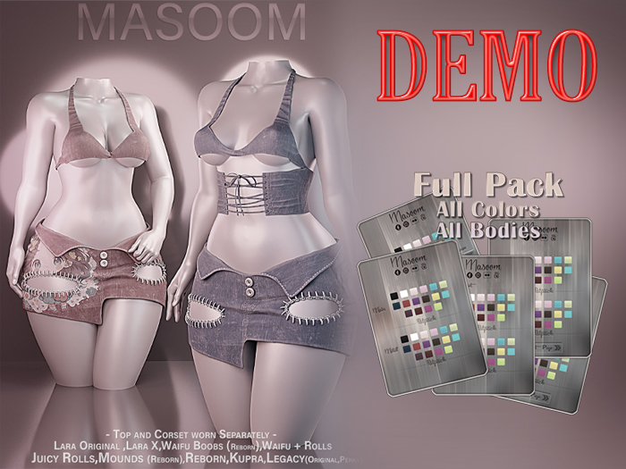 [[ Masoom ]] Denim Days Collection - DEMO
