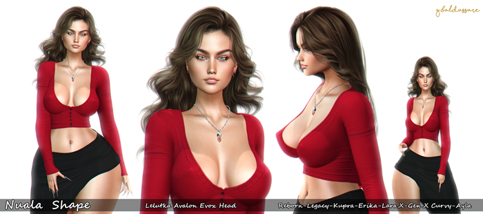 ::G.B-Nuala Shape-Lelutka Avalon Evox Head::