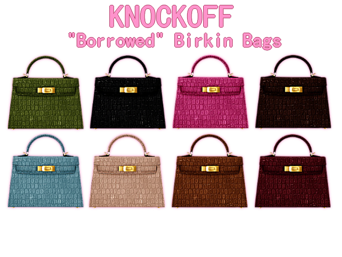 .:Knockoff:. "Borrowed" Birkin Bags