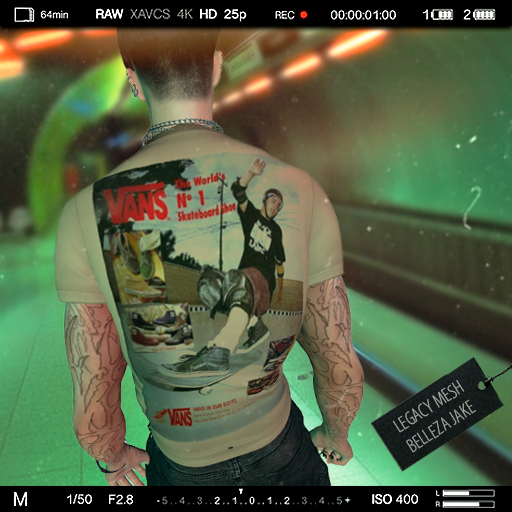 KESHI -  VANS BEIGE SHIRT - LG - B JAKE