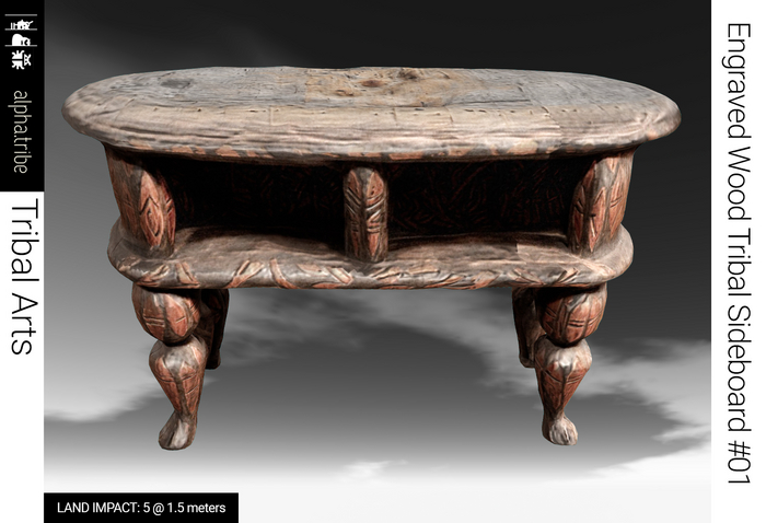 alpha.tribe::: [Tribal Arts] Sideboard 01 LI 5 @ 1.5