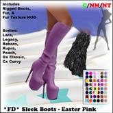*FD* Sleek Boots [Boxed] Easter Pink