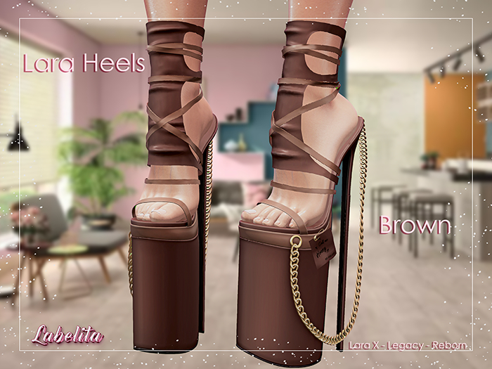 [LABELITA] Lara Heels Brown
