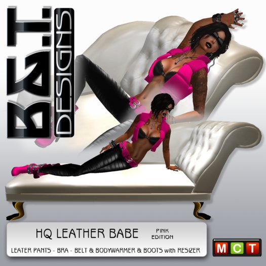 :.<B&T>.: leatherBabe - Black and Pink [SPECIAL RELEASE]