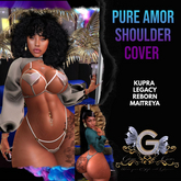 [MONTCLAIR] ~ PURE AMOR SHOULDER COVER SILVER
