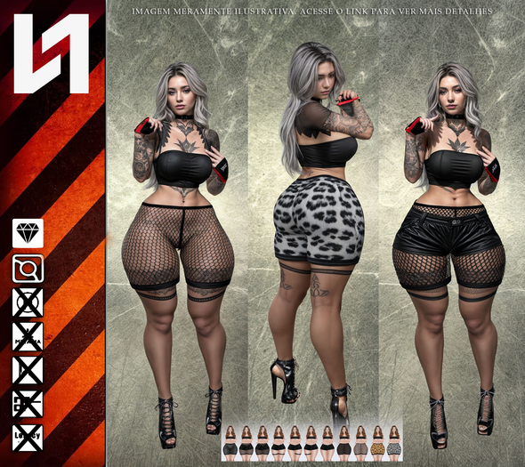 KF Keyla Shorts