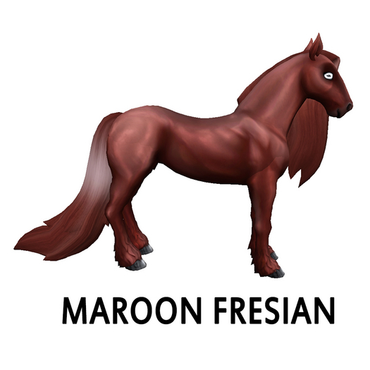 3xFresian Maroon F