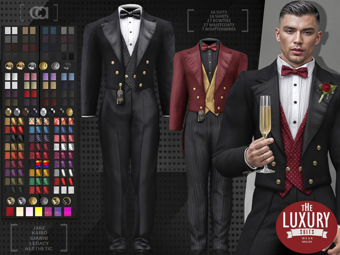 [CA] KARIO LEGACY AESTHETIC JAKE GIANNI THE LUXURY SUITS