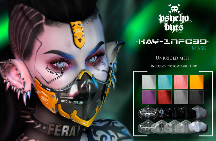 .{PSYCHO:Byts}. KAY-1NFC3D - Mask