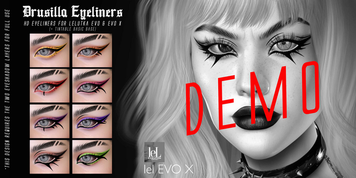 .{PSYCHO:Byts}. Drusilla Eyeliners - DEMO!