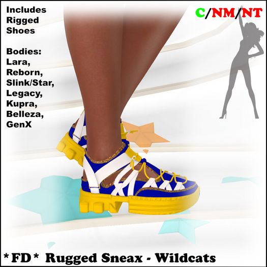 *FD* Rugged Sneax [Boxed] Wildcats