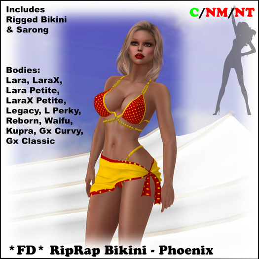 *FD* RipRap Bikini [Boxed] Phoenix