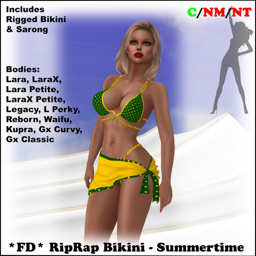 *FD* RipRap Bikini [Boxed] Summertime