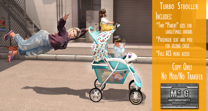 !McG - Turbo Stroller TDY