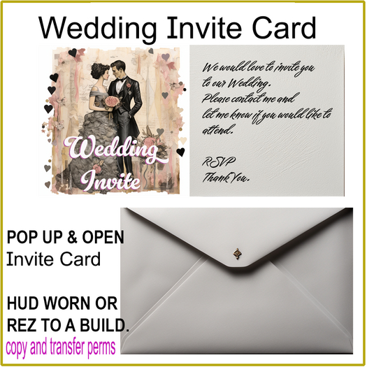 Wedding Invite card