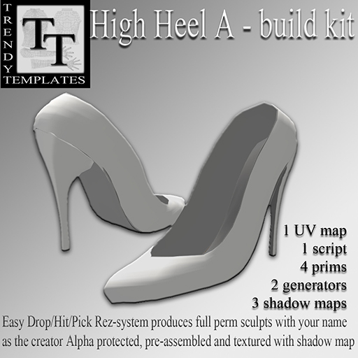 Sculpted Classic Pump - building kit