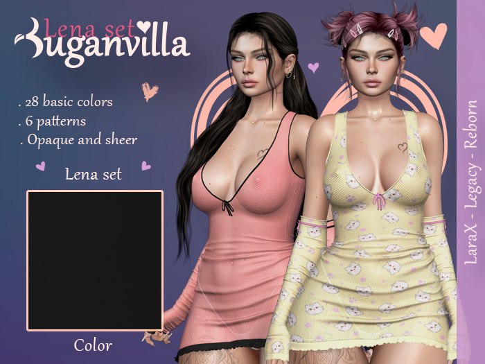 Buganvilla - Lena set - C2