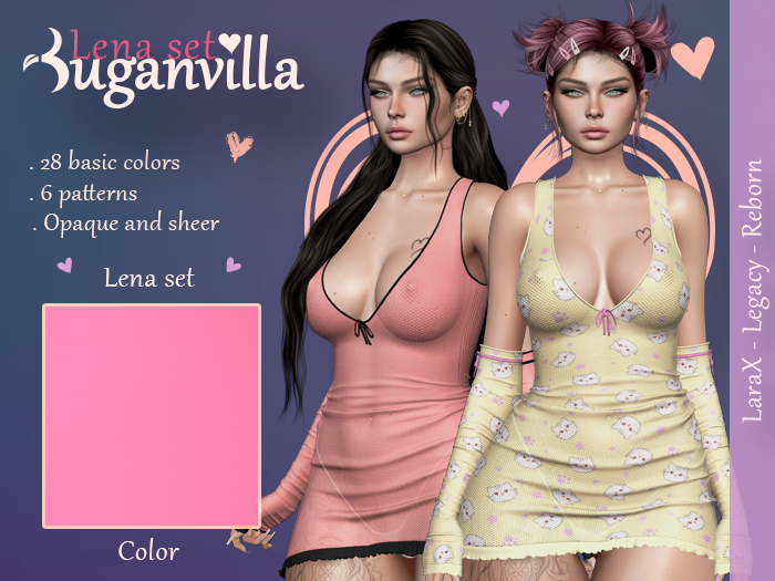 Buganvilla - Lena set - C3