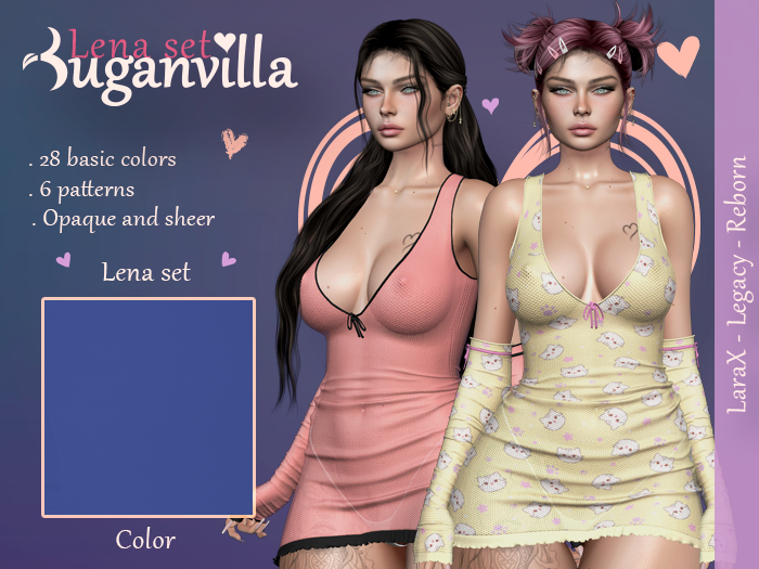 Buganvilla - Lena set - C6