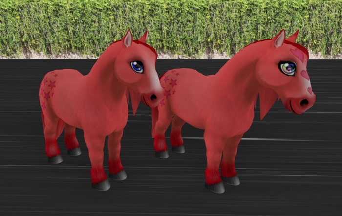 Amaretto Ponie Pals : Redie Fabulous Male