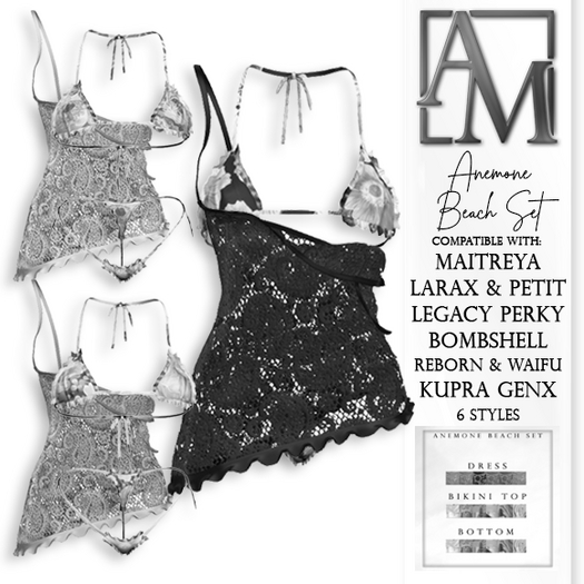 DEMO .: AlmaMiranda :. Anemone Beach Set