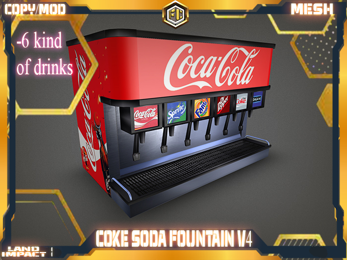 Soda fountain V4-Freedom creations
