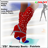 *FD* Mercury Boots [Boxed] Patriots