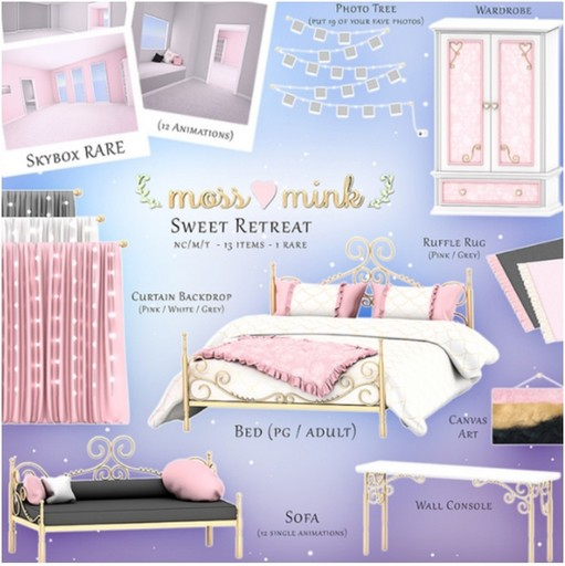 {moss&mink} Sweet Retreat - Rug Pink