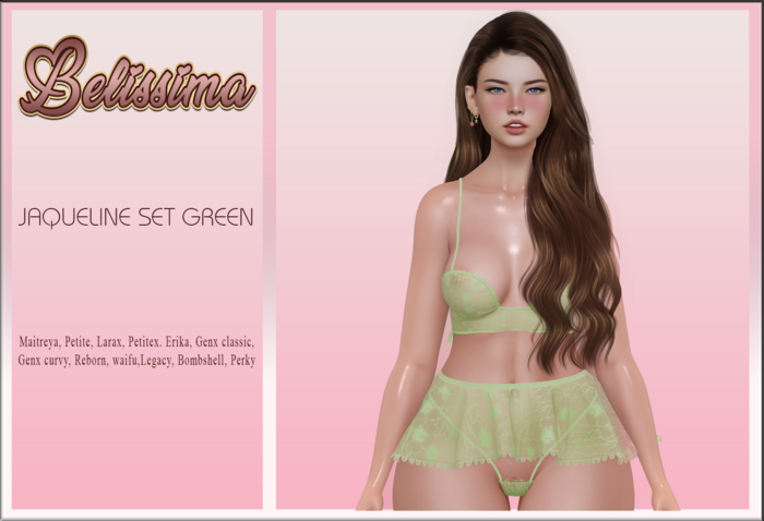 [Belissima] Jaqueline Set Green