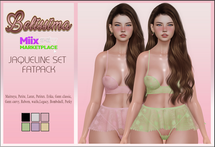 [Belissima] Jaqueline Set Fatpack
