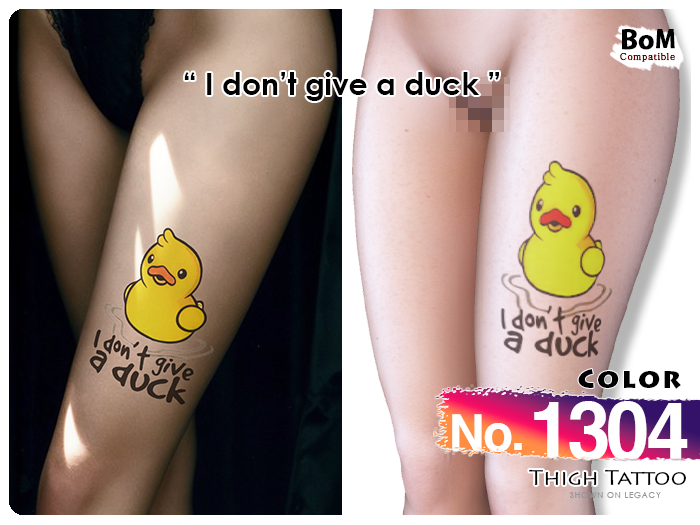 (Thigh Tattoo) No.1304 Color
