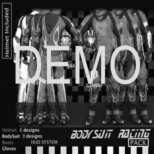 SC Full Body Suit  Racing - DEMO