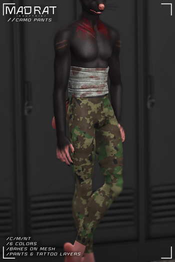 Mad Rat //Camo Pants