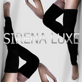 Black Legwarmers Freya