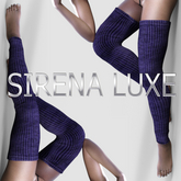 Purple Legwarmers Freya